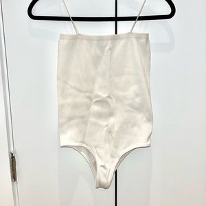 Zara white bodysuit